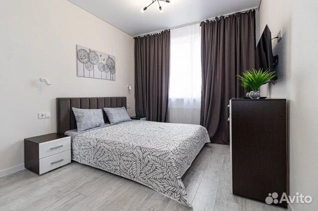 

1-к. квартира, 34 м², 2 кровати
