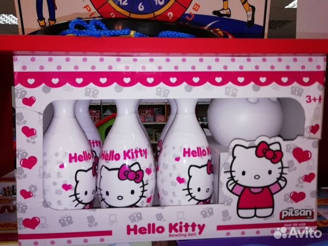 Набор для боулинга Hello Kitty Pilsan (06-426) Набор для боулинга Hello Kitty Pilsan (06-426)
