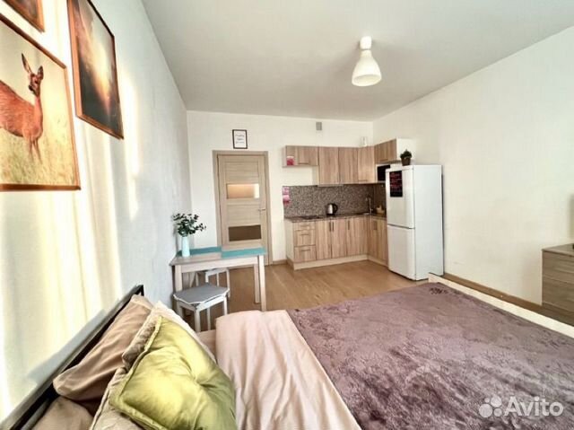 

Квартира-студия, 25 м², 2 кровати