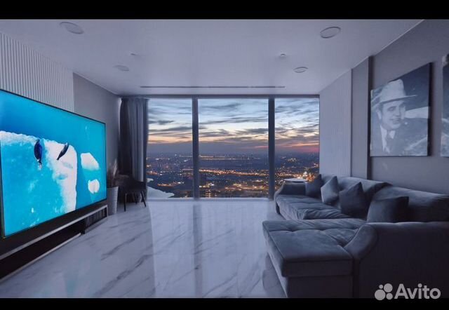 

Квартира-студия, 59,6 м², 1 кровать