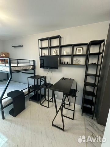 

Квартира-студия, 24 м², 5 кроватей