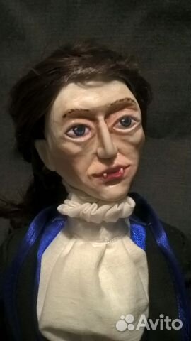 Кукла интерьерная на каркасе