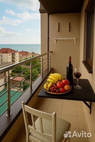 

1-к. квартира, 30 м², 2 кровати