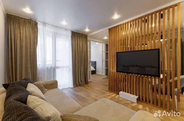 

1-к. квартира, 51 м², 2 кровати