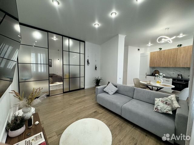 

1-к. квартира, 57 м², 2 кровати