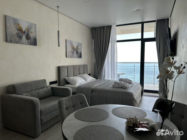 

Квартира-студия, 34 м², 2 кровати