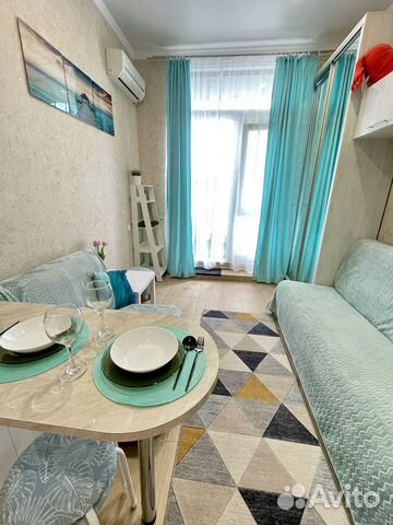 

Квартира-студия, 21,2 м², 3 кровати