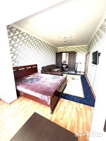 

1-к. квартира, 58 м², 2 кровати