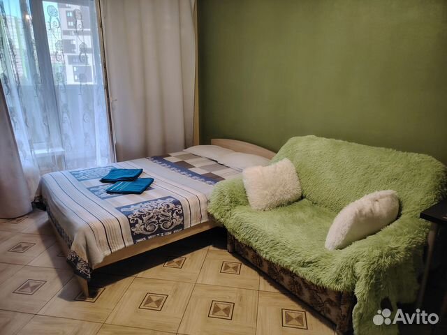 

Квартира-студия, 27 м², 2 кровати