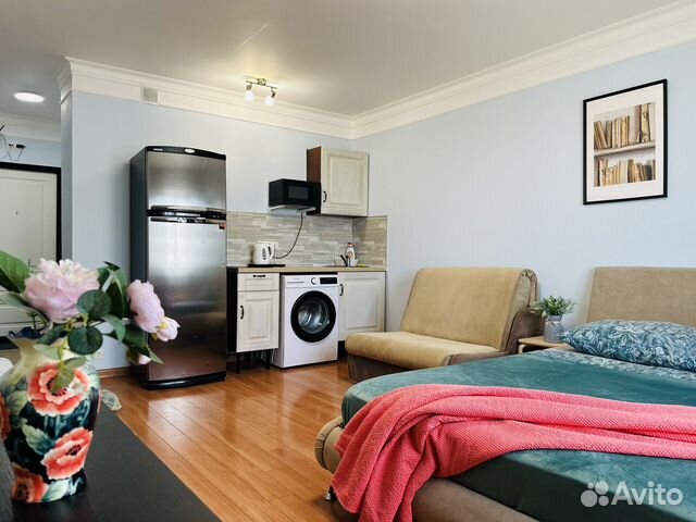 

Квартира-студия, 28,8 м², 3 кровати
