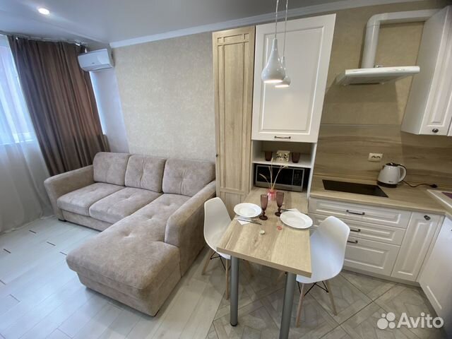 

Квартира-студия, 28 м², 2 кровати
