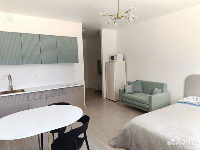 

Квартира-студия, 27 м², 2 кровати