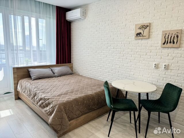 

Квартира-студия, 25 м², 2 кровати