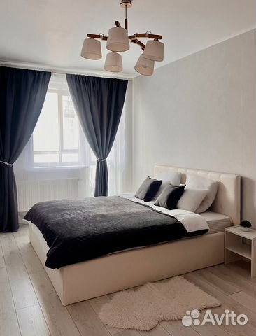 

1-к. квартира, 42 м², 2 кровати