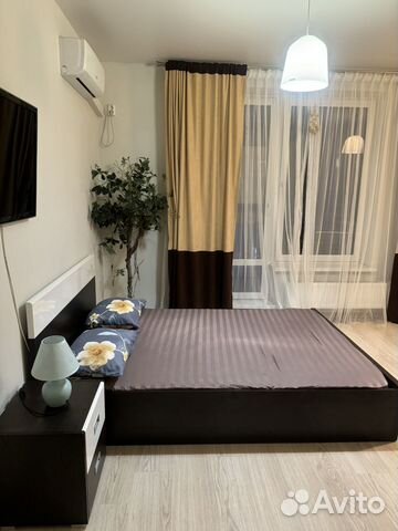 

Квартира-студия, 35 м², 1 кровать