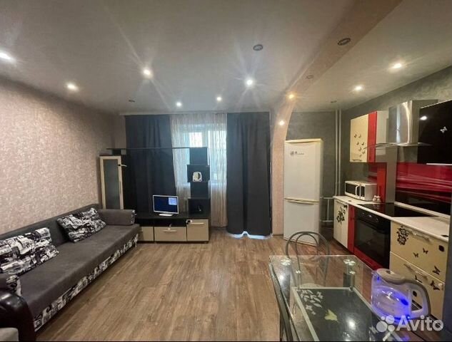 

Квартира-студия, 37 м², 3 кровати
