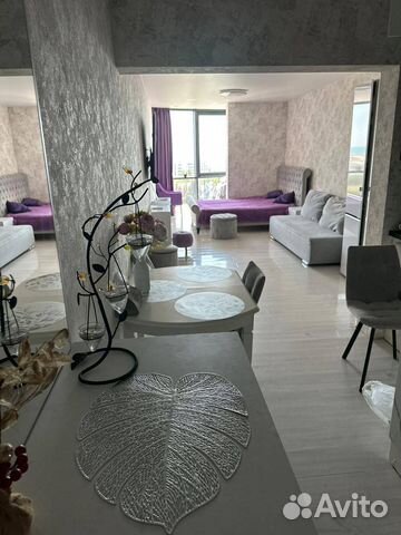 

Квартира-студия, 33 м², 2 кровати
