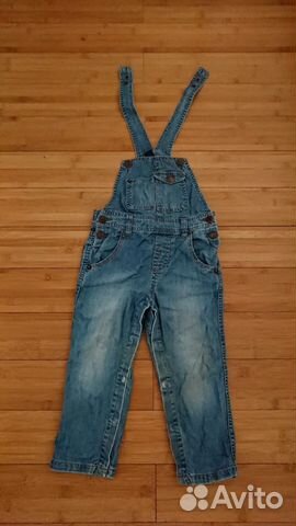 Джинсовый комбинезон Zara baby на 2-3 года (94см) Джинсовый комбинезон Zara baby на 2-3 года (94см)