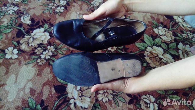 Народные туфли чёрные Народные туфли чёрные