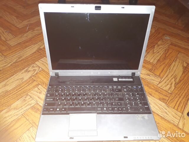 Ноутбук MSI MS-1632 под восстановление