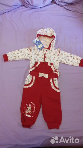 Новый костюм р. 80