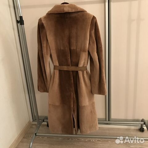 Продаю шубу светлый бобер /стриженный б/у