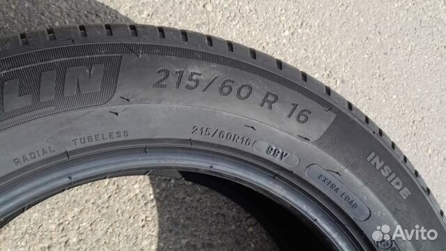 Новые Michelin Primacy 4 TBL 215/60 R16 99 V