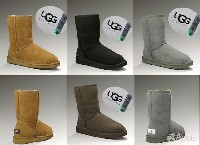 Настоящие UGG Australia все модели и размеры угг