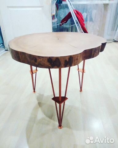 Столик из Карагача массив