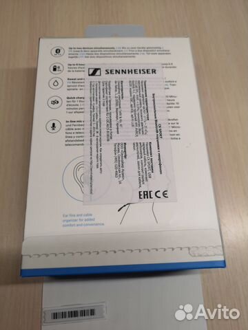 Беспроводные наушники Sennheiser CX Sport Беспроводные наушники Sennheiser CX Sport