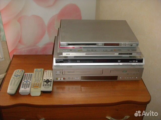 Проигрыватели DVD VCR