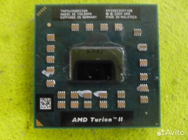 2x AMD Turion II P540 2,4Ггц