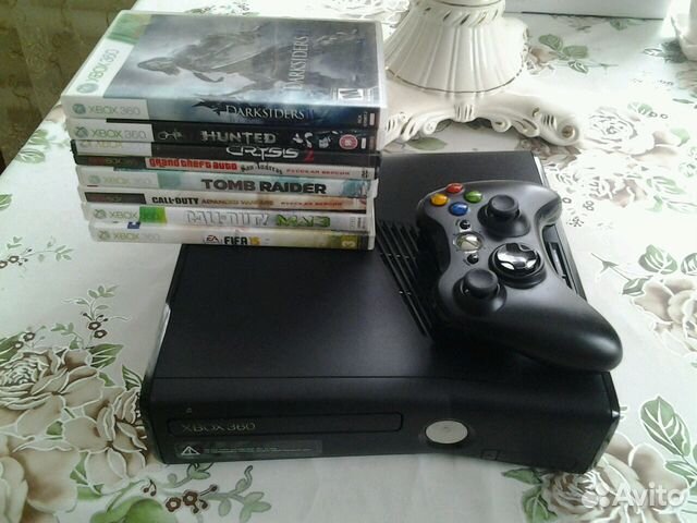 Xbox 360 с играми