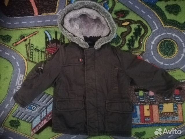 Куртка-парка Next+шапка в подарок. Демисез Куртка-парка Next+шапка в подарок. Демисез