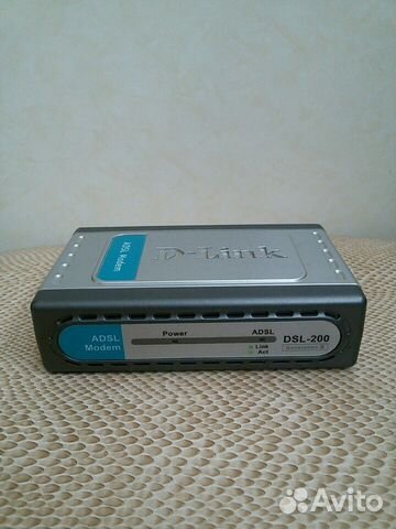 Модем D- Link DSL-200