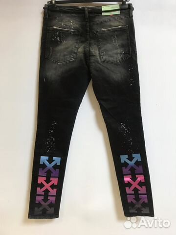 Джинсы off white Джинсы off white