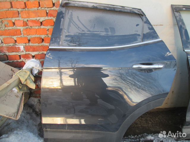 Дверь левая Hyundai Santa Fe 3 2013