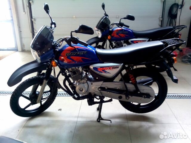 Мотоцикл bajaj Boxer 125X (5 ст. кпп)