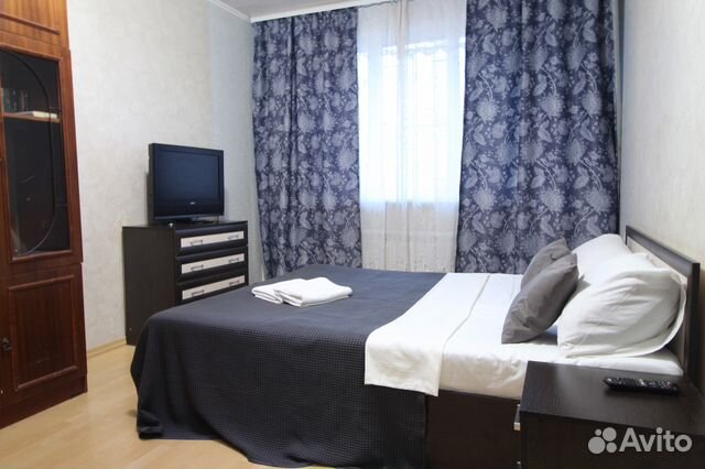 

1-к. квартира, 37 м², 2 кровати