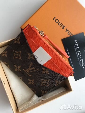 Картхолдер цветной Louis Vuitton монограмм Картхолдер цветной Louis Vuitton монограмм