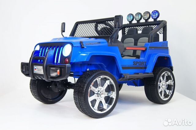 Детский электромобиль Jeep T008TT 4*4 полноприводн Детский электромобиль Jeep T008TT 4*4 полноприводн