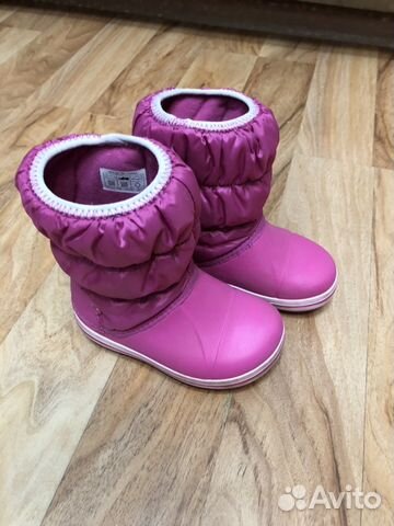 Сапоги crocs Kids Winter Puff Boot