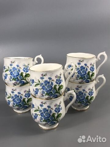 Royal Albert чайно-кофейный сервиз «Незабудки»