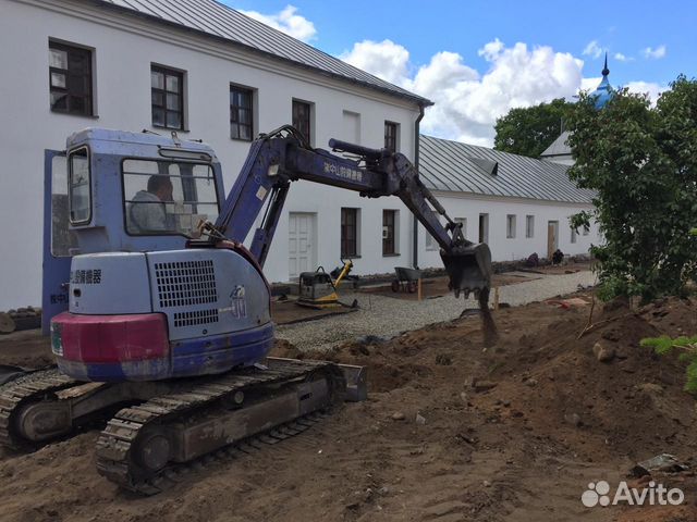 Аренда мини-экскаватора 1,5-7,5 т. миниэкскаватор