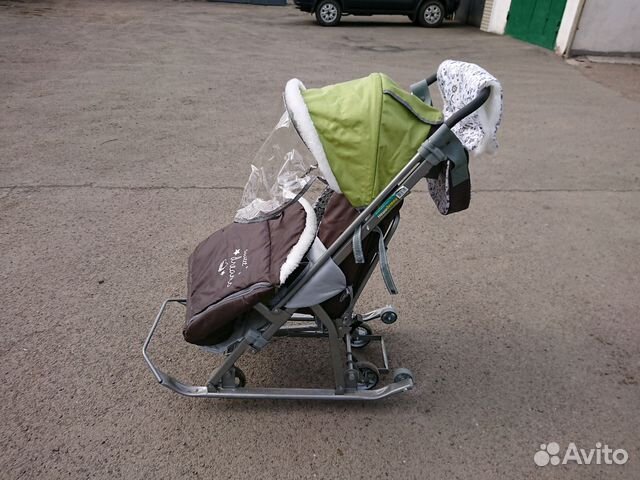 Коляска санки