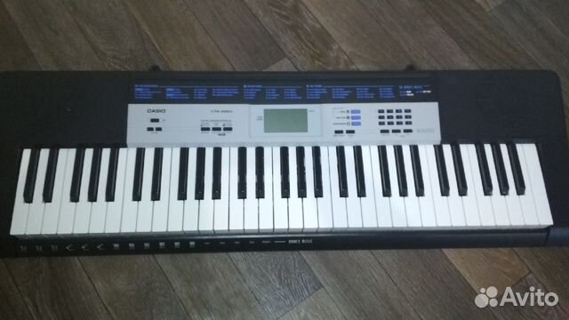 Новый синтезатор casio CTK-1550