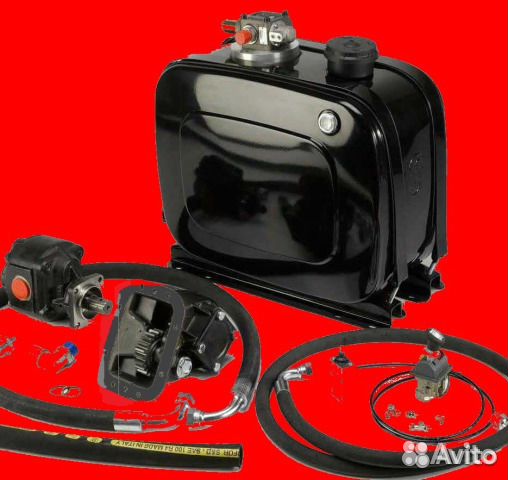 Гидравлика на тягач и самосвал