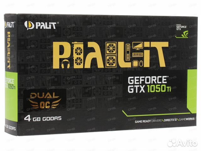 Palit GeForce GTX 1050 Ti dual OC