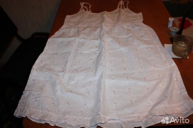 Розовый сарафанчик из шитья