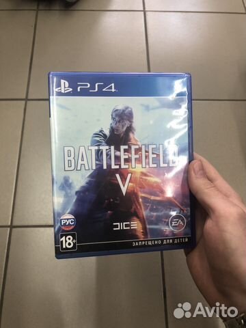 Диск Battlefield 5 PS4 обмен